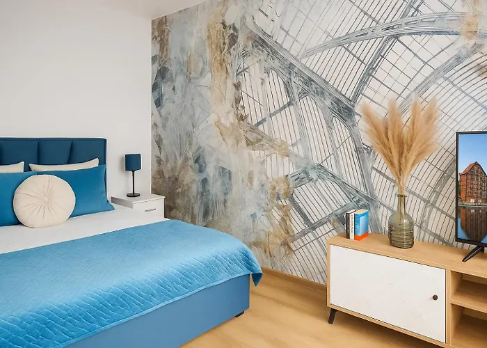 아파트 Blue Close To Old Town