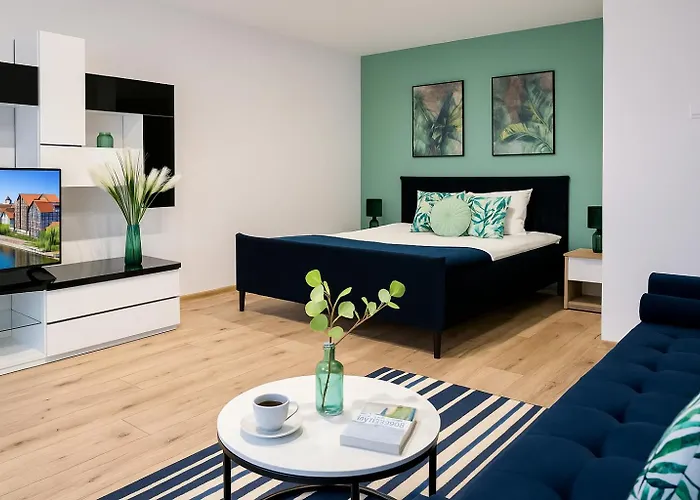 Blue Close To Old Town 아파트 *